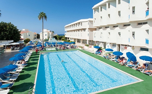 Cyprus hotel swimming pool