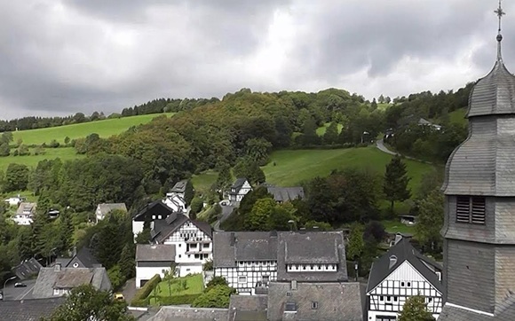 Duitsland Sauerland dorp