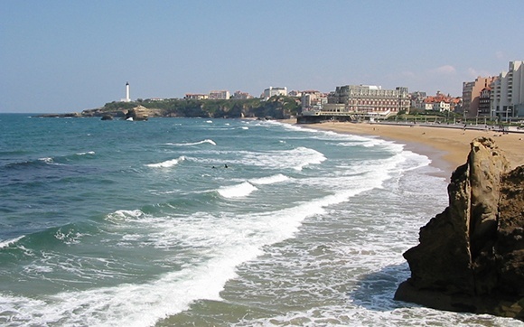 Frans Baskenland strand