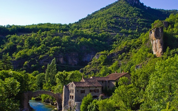 Franse Aveyron landschap 1