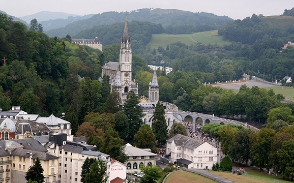 Lourdes panorama