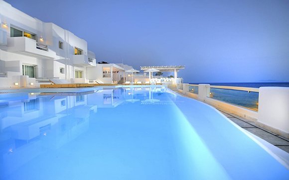 Mykonos hotel zwembad 2