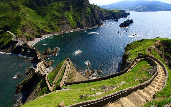 Spaans Baskenland landschap