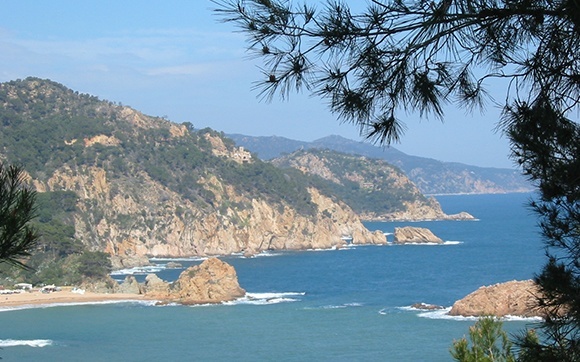 Spanje Costa Dorada landschap