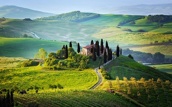 Toscane landschap